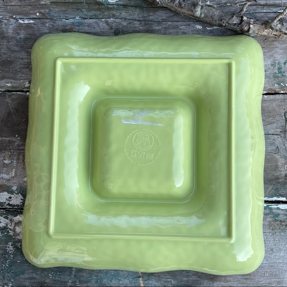 Michel Design Works Avacado melamine LARGE platter serving tray - Picture 7 of 10